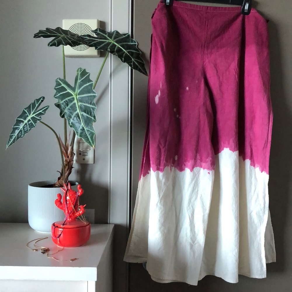 Tie Dye Linen Pants